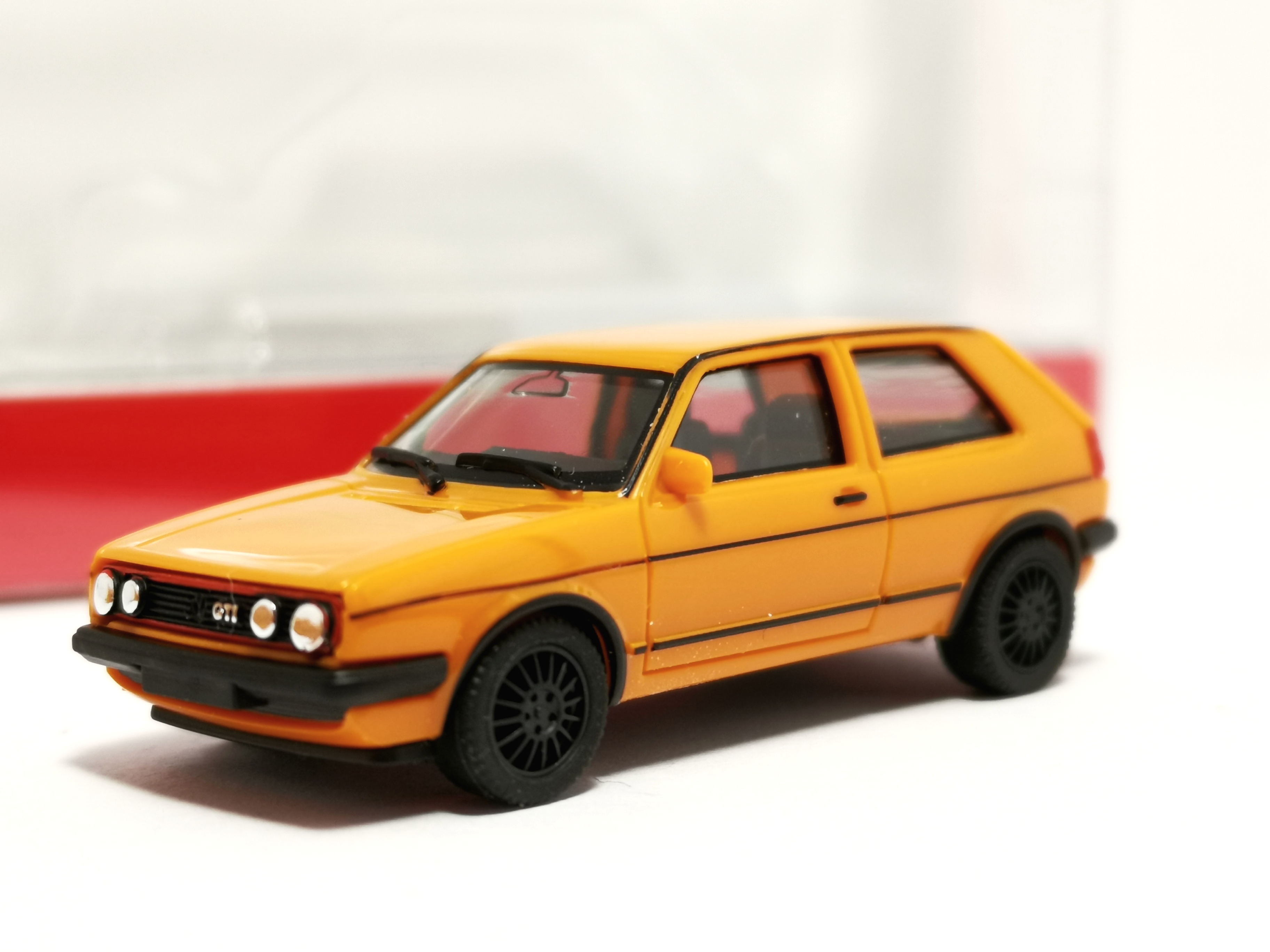 Streckermax Volkswagen Vw Golf Ii Gti Tieforange Herpa