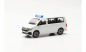 Preview: 013895 Minikit VW T6 .1 Bus mit Hänsch DBS 5000, weiß Herpa - SALE