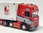 Preview: 960311 Scania CR20 HD Kühlkoffer Sattelzug "N.C; Christensens" Herpa