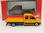 Preview: 093453 MAN TGE Doppelkabine mit Pritsche, kommunalorange Herpa