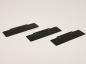 Preview: 3x Spritzlappen schwarz unbedruckt Herpa