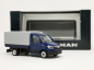 Preview: 932325 Man TGE Einfachkabine, blau Herpa