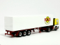 Preview: 313087 Renault R 360 Kühlkoffer-Sattelzug „PEKAES“ (Polen/Warschau) Herpa