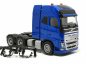 Preview: 312387 Volvo FH Gl. XL 6×4 Zugmaschine mit Schwerlastturm, enzianblau Herpa