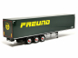 Preview: Schubboden-Auflieger „Spedition Freund“ Herpa