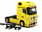 Preview: 311533-004 Mb Actros Gigaspace `18 mit Rammschutz und Lampenbügel, verkehrsgelb Herpa
