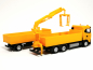 Preview: 316217 Iveco S-Way ND Baustoff-Hängerzug, orange Herpa