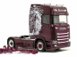 Preview: Scania CS20 HD Zugmaschine "Stelzl - Iron Man/Black Widow" Herpa