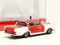 Preview: 097215 Mercedes-Benz 200 Heckflosse "Feuerwehr Schorndorf" Herpa