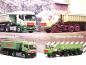 Preview: 316699 Set / MAN TGS TM Rundmulde u. Mb Baukipper (Wiking) "100 Jahre Geiger" Herpa