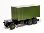 Preview: Iveco 3a Fahrgestell mit 20ft. Container, oliv Herpa 93