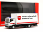 Preview: 097673 MAN TGL Koffer-LKW mit Ladebordwand "Katastrophenschutz Niedersachsen" Herpa