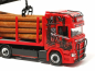 Preview: 317443 Scania CR20 HD Holztransporter-Hängerzug (mit Ladung) "Wurm Transporte" Herpa