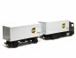 Preview: 317832 Mercedes-Benz Actros Classicspace Wechselkoffer-Hängerzug "UPS" Herpa