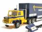 Preview: 317191 Scania Hauber Jumbopritschen-Sattelzug "ASG" (Schweden / Stockholm) Herpa