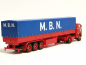 Preview: 026192 Scania LB 76 Planen-Sattelzug "M.B.N." (Niederlande/Sint Jacobi Parochie) Herpa