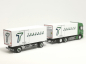 Preview: 317788 Scania CR20 HD Kühlkoffer-Hängerzug "Traveco" Herpa - SALE