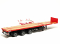 Preview: 076050-002 Nooteboom Teletrailer 3achs, rot Herpa SALE