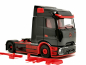 Preview: 318211 Mercedes-Benz eActros 600 Procabin Solozugmaschine 2achs, schwarz/rot Herpa