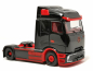 Preview: 318211 Mercedes-Benz eActros 600 Procabin Solozugmaschine 2achs, schwarz/rot Herpa