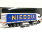 Preview: 957755 Scania CR 20 Gardinenplanen Sattelzug "NIEDDU" Herpa