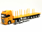 Preview: 318259 Iveco S-Way 6x2 Flachbett-Sattelzug, kommunalorange Herpa