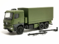 Preview: 747165 Mercedes-Benz Arocs 6x6 Pritsche/Plane, undekoriert Herpa