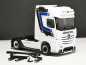 Preview: Mb Actros 18 Gigaspace Zugmaschine "Trio Trans“ Herpa