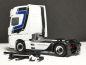 Preview: Mb Actros 18 Gigaspace Zugmaschine "Trio Trans“ Herpa