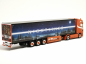 Preview: 318785 Scania CS 20 HD 15m Gardinenplanen-Sattelzug "Ferntrans Haas" Herpa