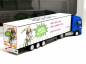 Preview: 954266 Iveco S-Way LNG Lowliner Gardinenplanen Sattelzug "J.S Logistics" Herpa - SALE