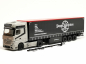 Preview: 318891 Mb Actros L Gardinenplanen-Sattelzug "Popov Spedition" Herpa - SALE