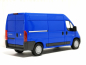 Preview: 54603 Fiat Ducato Kastenwagen, blau BUSCH