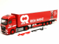 Preview: 318860 Mercedes-Benz Actros Streamspace Gardinenplanen-Sattelzug "Riga Mainz" Herpa