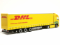 Preview: 318952 Volvo FH GL XL Electric Lowlinergardinenplanen-Sattelzug "DHL" Herpa