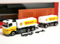 Preview: 316071 Volvo FH 2020 Flachdach Benzintank-Hängerzug "Shell" Herpa
