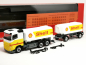 Preview: 316071 Volvo FH 2020 Flachdach Benzintank-Hängerzug "Shell" Herpa