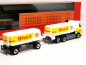 Preview: 316071 Volvo FH 2020 Flachdach Benzintank-Hängerzug "Shell" Herpa