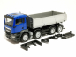 Preview: 319140 MAN TGS NN Baukipper 4-achs, blau/silber Herpa