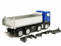 Preview: 319140 MAN TGS NN Baukipper 4-achs, blau/silber Herpa