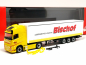 Preview: 319348 Volvo FH GL XL electric Gardinenplanen-Sattelzug "Bischof" Herpa