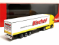 Preview: 319348 Volvo FH GL XL electric Gardinenplanen-Sattelzug "Bischof" Herpa