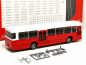 Preview: 319393 MAN Büssing SÜ 210 Stadtbus, rot/weiß Herpa