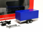 Preview: 052627-004 PKW-Planenanhänger 2achs, ultramarinblau Herpa