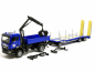 Preview: 960045 MAN TGS NN Dreiseitenkipper und TU3-Anhänger "Hoch-Tief" Herpa