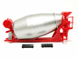 Preview: Betonmischer für 4a Lkw rot/silber Herpa 133