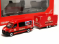 Preview: 098618 Mercedes-Benz Sprinter '18 Halbbus Hochdach mit Tandemhänger "Colonia" Herpa