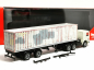 Preview: 320283 MAN F8 Container-Sattelzug "DB" Herpa