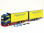 Preview: 319515 Volvo FH GL XL 2020 Jumbogardinenplanentandem-Hängerzug "Wolfgang Matthiessen" Herpa