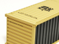 Preview: 20ft. Container, dunkelgelb "MSC" FALLER (nicht kompatibel mit Herpa)